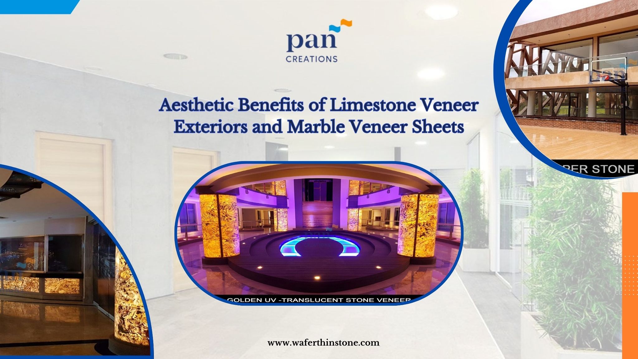 Aesthetic Benefits of Limestone Veneer Exteriors and Marble Veneer Sheets