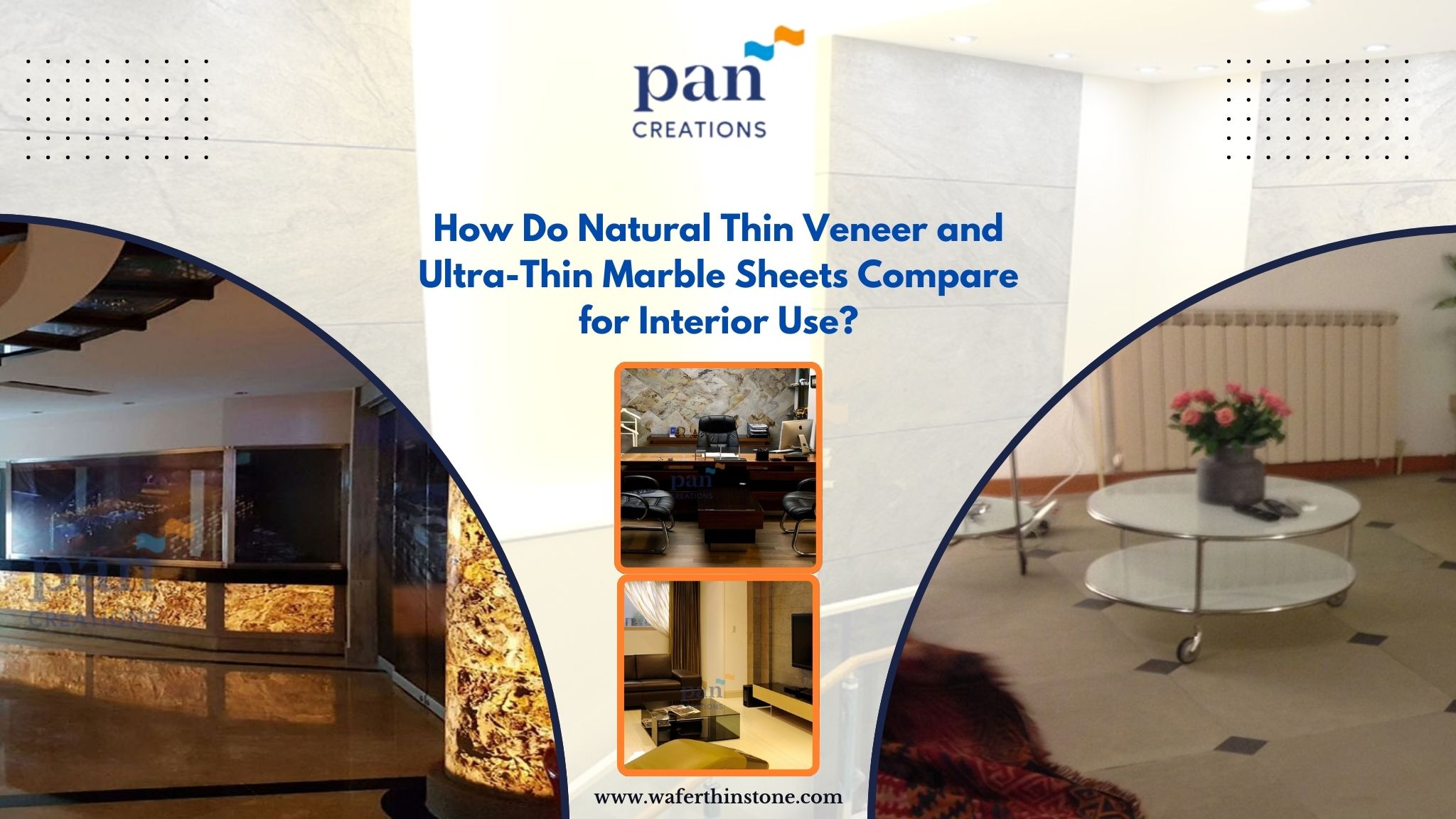 How Do Natural Thin Veneer and Ultra-Thin Marble Sheets Compare for Interior Use