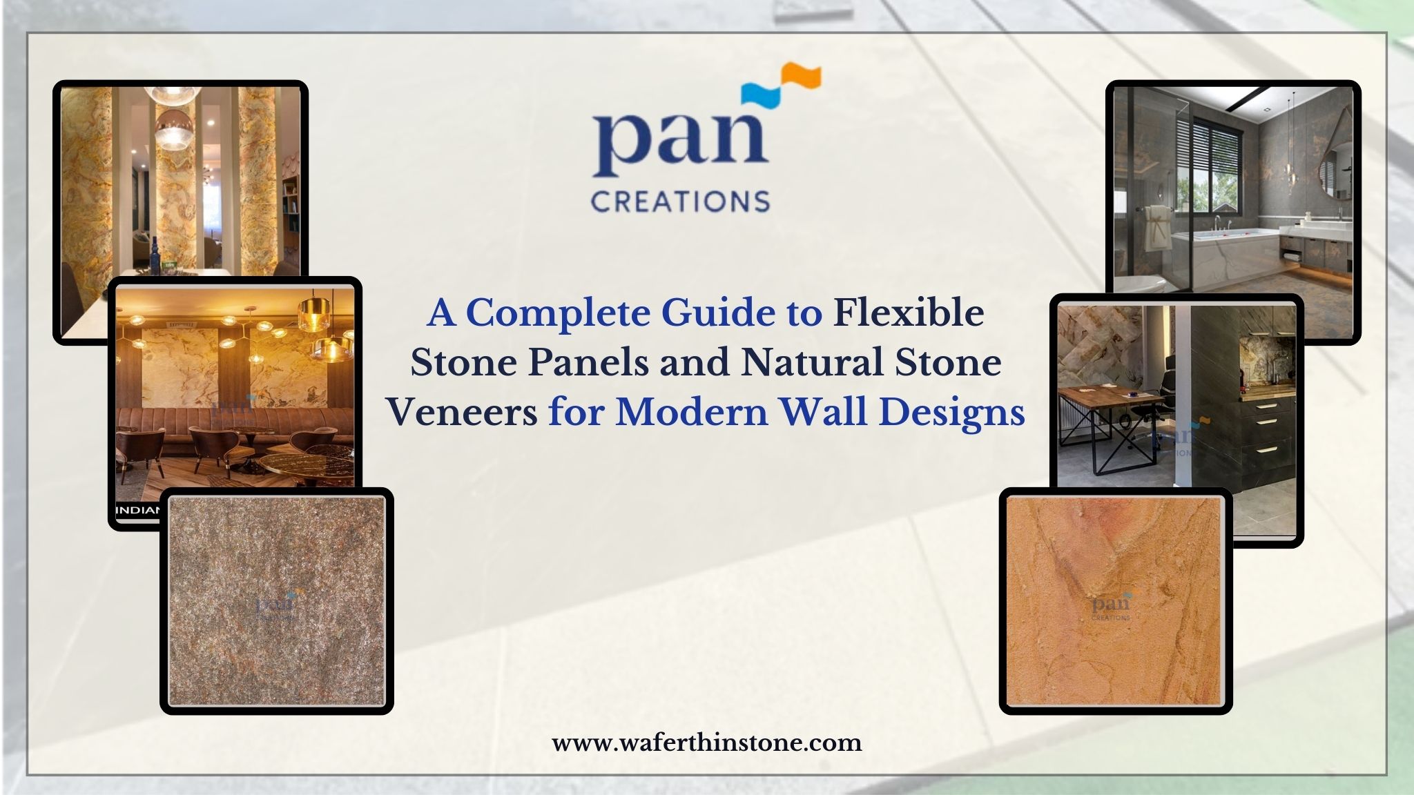 Flexible Stone Panels and Natural Stone Veneers for Modern Wall Designs