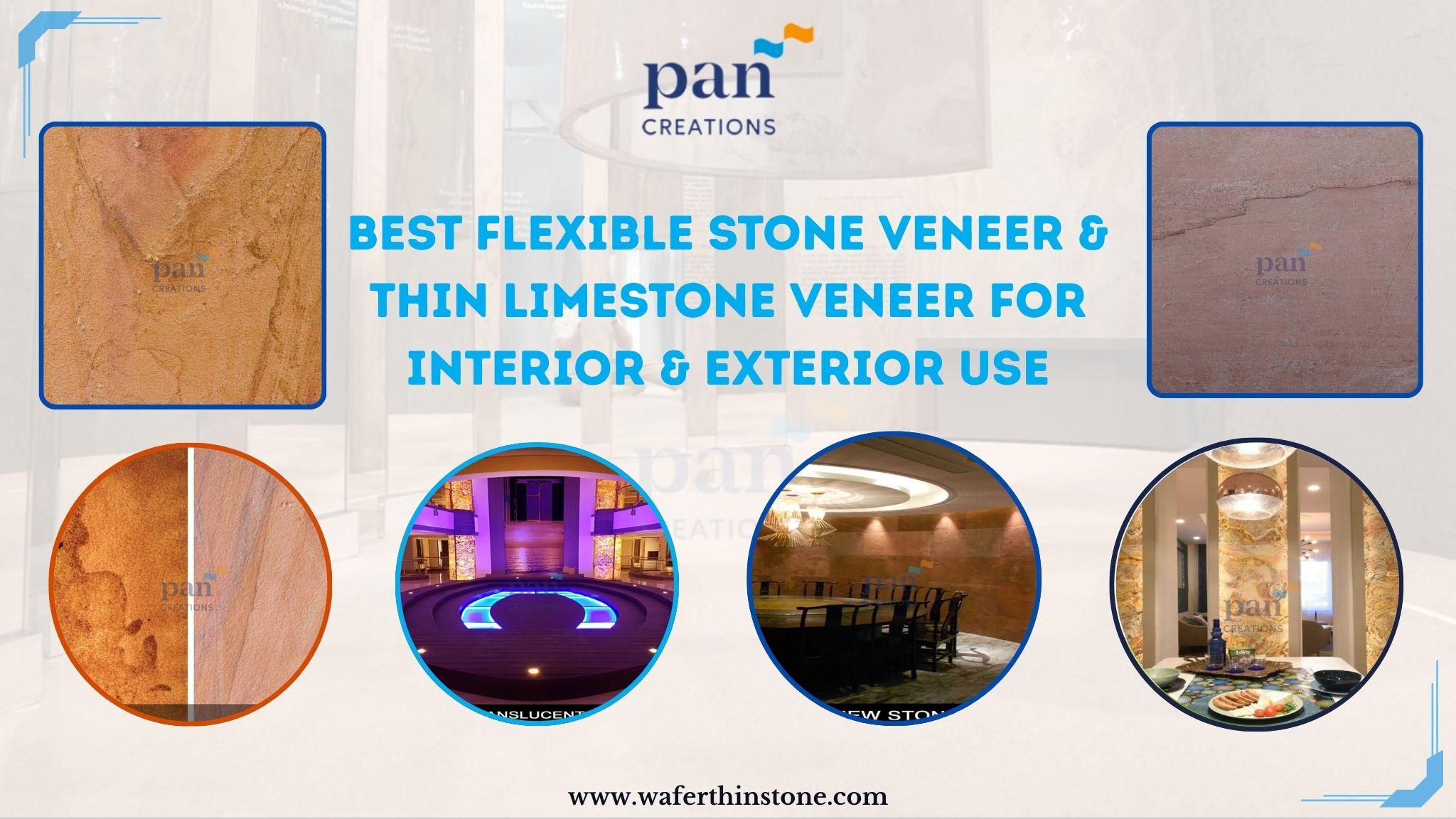 Best Flexible Stone Veneer & Thin Limestone Veneer for Interior & Exterior Use
