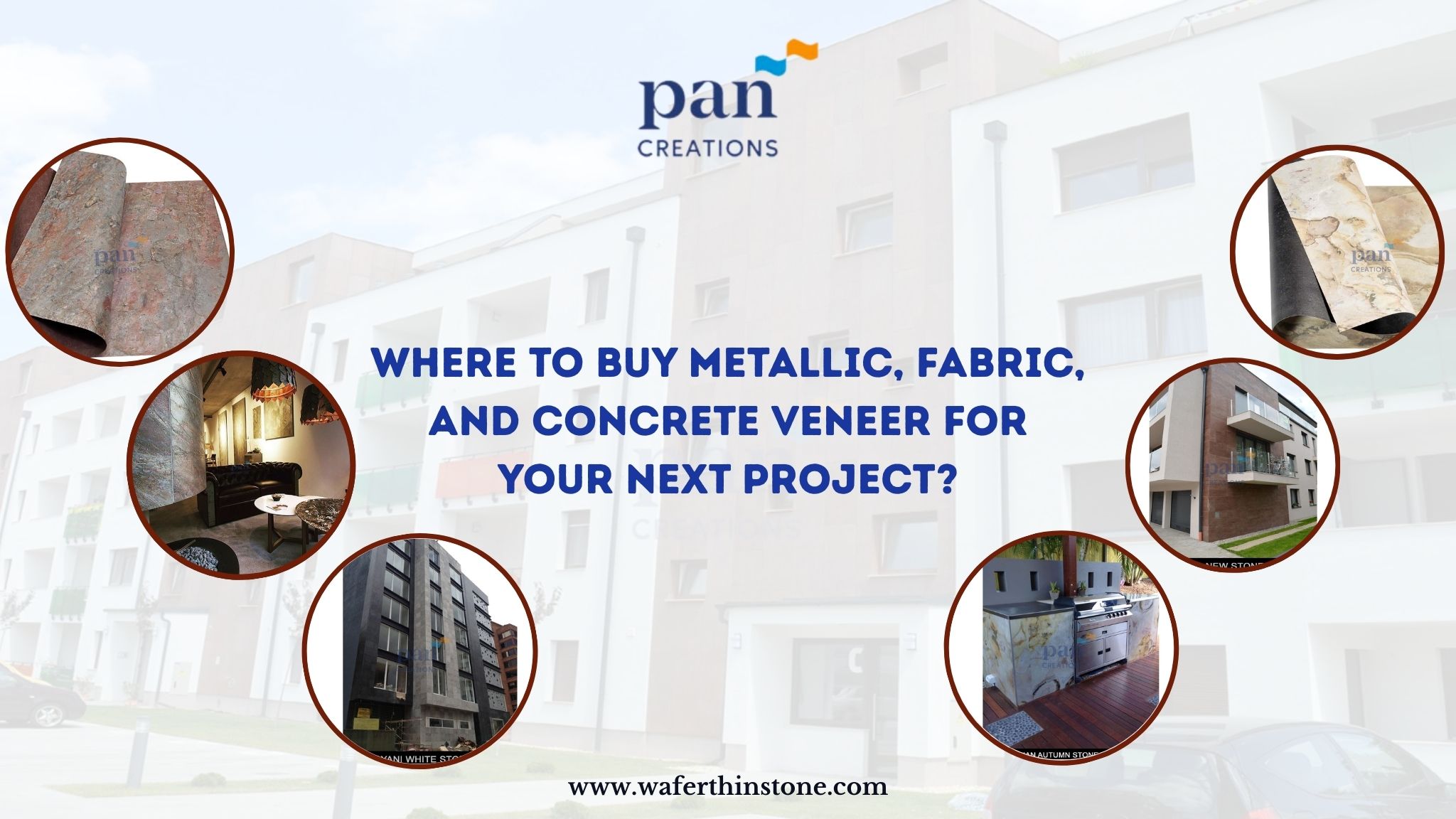 Where to Buy Metallic, Fabric, and Concrete Veneer for Your Next Project