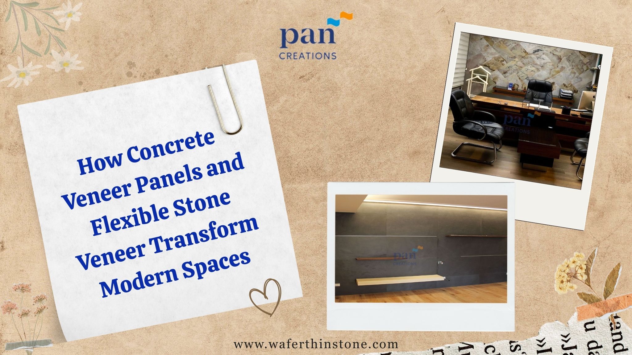How Concrete Veneer Panels and Flexible Stone Veneer Transform Modern Spaces