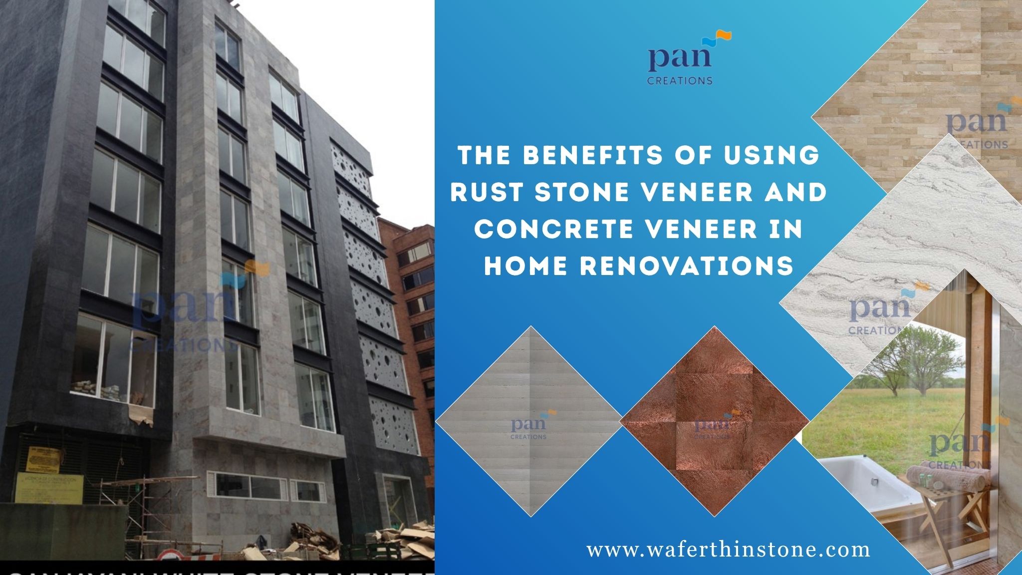 The Benefits of Using Rust Stone Veneer and Concrete Veneer in Home Renovations