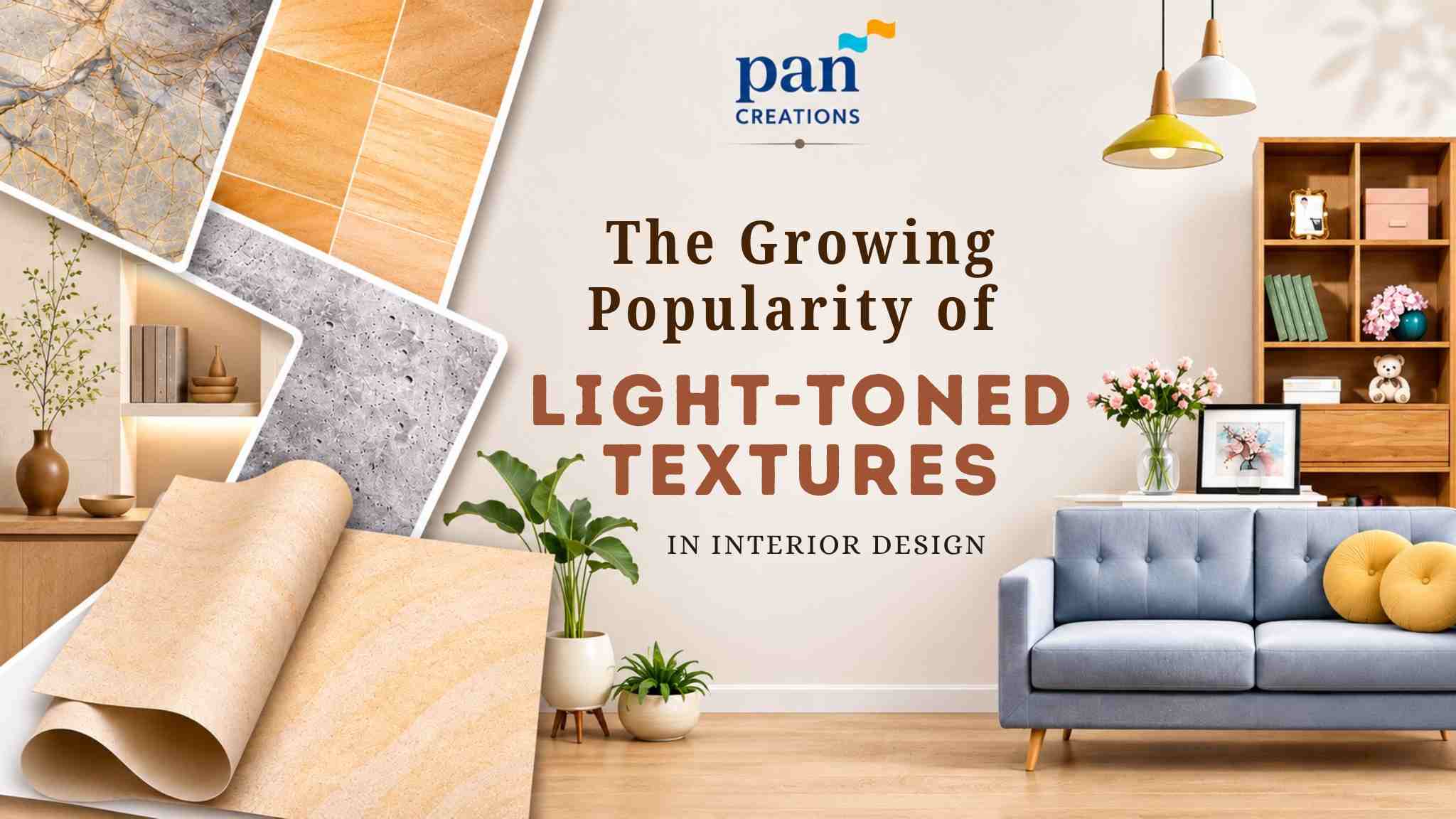 Light-Toned Textures in Interior Design