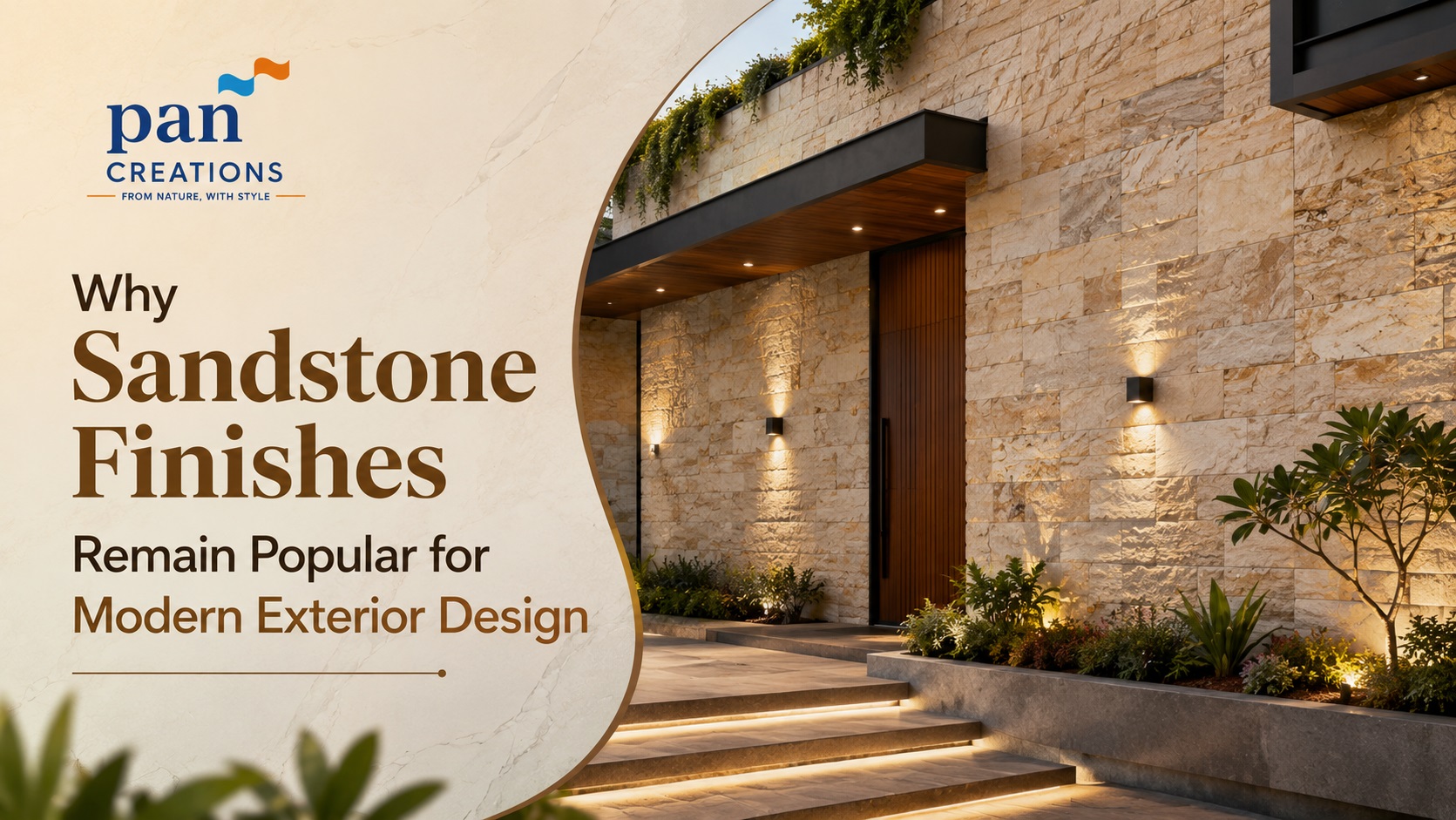 Why Sandstone Finishes Remain Popular for Modern Exterior Design