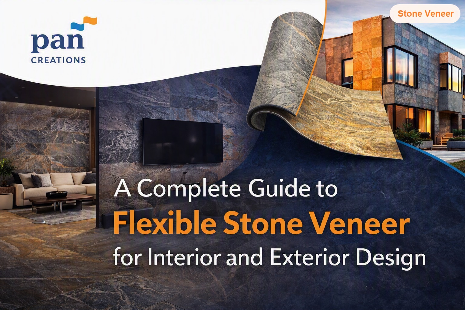 A Complete Guide to Flexible Stone Veneer for Interior and Exterior Design