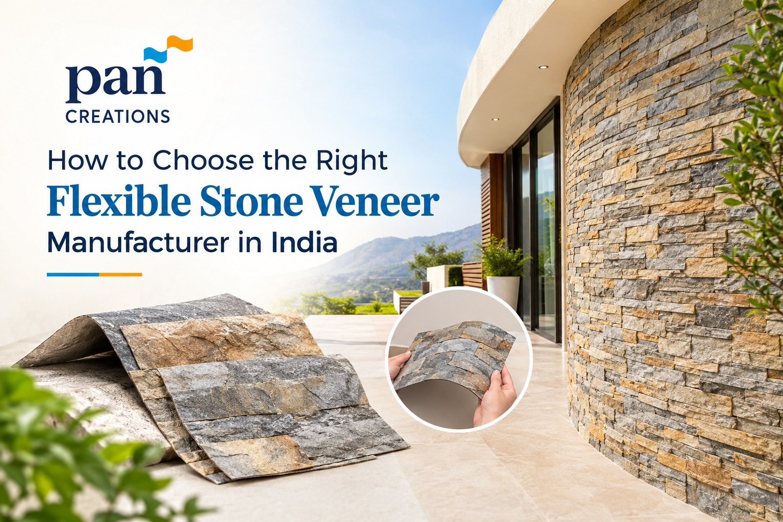 How to Choose the Right Flexible Stone Veneer Manufacturer in India