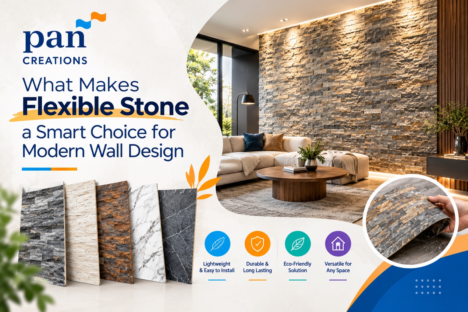 What Makes Flexible Stone a Smart Choice for Modern Wall Design