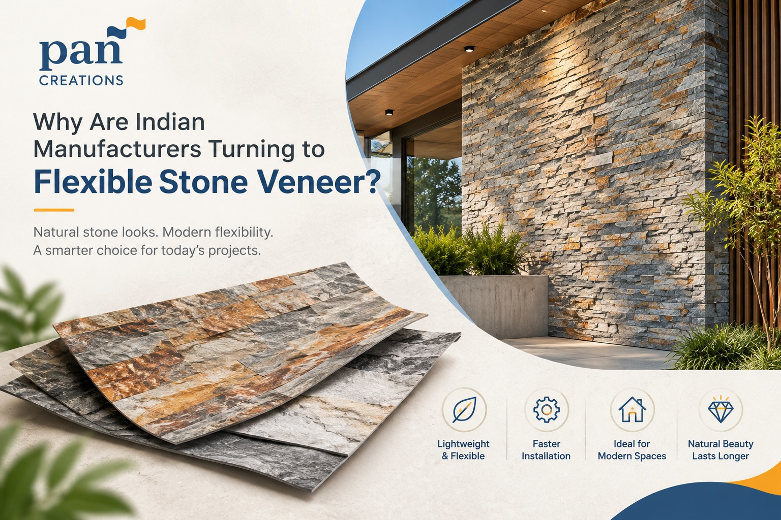 Why Are Indian Manufacturers Turning to Flexible Stone Veneer